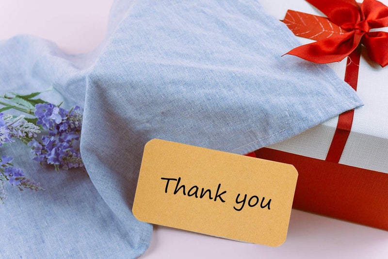Penta Angel 100 Pcs Mini Paper Blank Word Notes Cards DIY Craft Small Word Business Message Cards (Brown) - Image 3